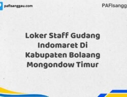 Loker Staff Gudang Indomaret Di Kabupaten Bolaang Mongondow Timur Tahun 2025