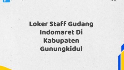 Loker Staff Gudang Indomaret Di Kabupaten Gunungkidul