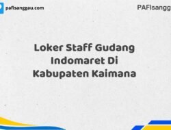 Loker Staff Gudang Indomaret Di Kabupaten Kaimana Maret Tahun 2025 (Lamar Sekarang)