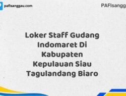 Loker Staff Gudang Indomaret Di Kabupaten Kepulauan Siau Tagulandang Biaro Maret Tahun 2025 (Cek Segera)