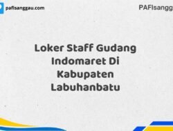 Loker Staff Gudang Indomaret Di Kabupaten Labuhanbatu Tahun 2025 (Ayo Bergabung, Daftar Sekarang)