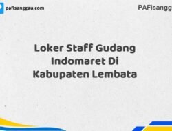 Loker Staff Gudang Indomaret Di Kabupaten Lembata Maret Tahun 2025 (Cek Sekarang)