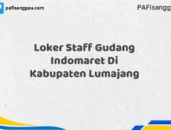 Loker Staff Gudang Indomaret Di Kabupaten Lumajang Tahun 2025 (Jangan Sampai Kehabisan)