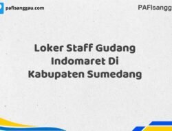 Loker Staff Gudang Indomaret Di Kabupaten Sumedang Maret Tahun 2025 (Cek Segera)
