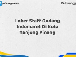 Loker Staff Gudang Indomaret Di Kota Tanjung Pinang Tahun 2025 (Segera Daftar Sebelum Terlambat)