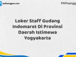 Loker Staff Gudang Indomaret Di Provinsi Daerah Istimewa Yogyakarta Tahun 2025 (Ambil Kesempatan, Segera Daftar)