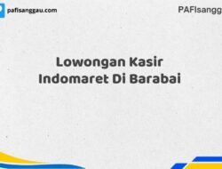 Lowongan Kasir Indomaret Di Barabai Tahun 2025 (Ayo Segera Daftar)