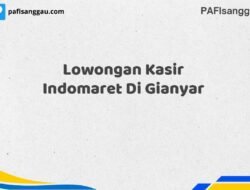 Lowongan Kasir Indomaret Di Gianyar Maret Tahun 2025 (Apply Now)