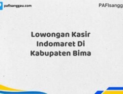 Lowongan Kasir Indomaret Di Kabupaten Bima Tahun 2025 (Pendaftaran Telah Dibuka)