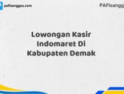 Lowongan Kasir Indomaret Di Kabupaten Demak Maret Tahun 2025