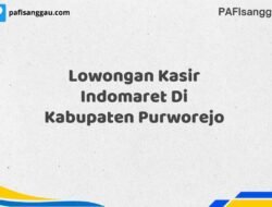 Lowongan Kasir Indomaret Di Kabupaten Purworejo Maret Tahun 2025