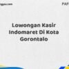 Lowongan Kasir Indomaret Di Kota Gorontalo Tahun 2025 (Daftar Sekarang)