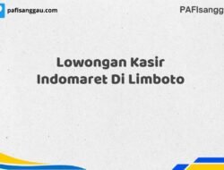 Lowongan Kasir Indomaret Di Limboto Tahun 2025 (Pendaftaran Hanya Terbuka Beberapa Waktu)