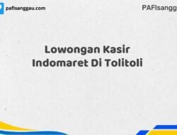 Lowongan Kasir Indomaret Di Tolitoli Tahun 2025 (Jangan Lewatkan, Daftar Sekarang)