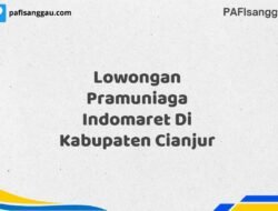 Lowongan Pramuniaga Indomaret Di Kabupaten Cianjur Tahun 2025 (Tahun Baru, Kesempatan Baru! Daftar Sekarang)