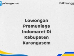 Lowongan Pramuniaga Indomaret Di Kabupaten Karangasem Maret Tahun 2025 (Apply Now)