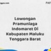 Lowongan Pramuniaga Indomaret Di Kabupaten Maluku Tenggara Barat Tahun 2025 (Pendaftaran 2025 Terbuka Sekarang)