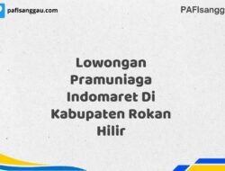 Lowongan Pramuniaga Indomaret Di Kabupaten Rokan Hilir Tahun 2025 (Jangan Lewatkan Pendaftaran Ini)