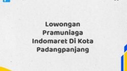 Lowongan Pramuniaga Indomaret Di Kota Padangpanjang