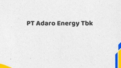 PT Adaro Energy Tbk Tahun 2025 Info Terbaru Data Akurat