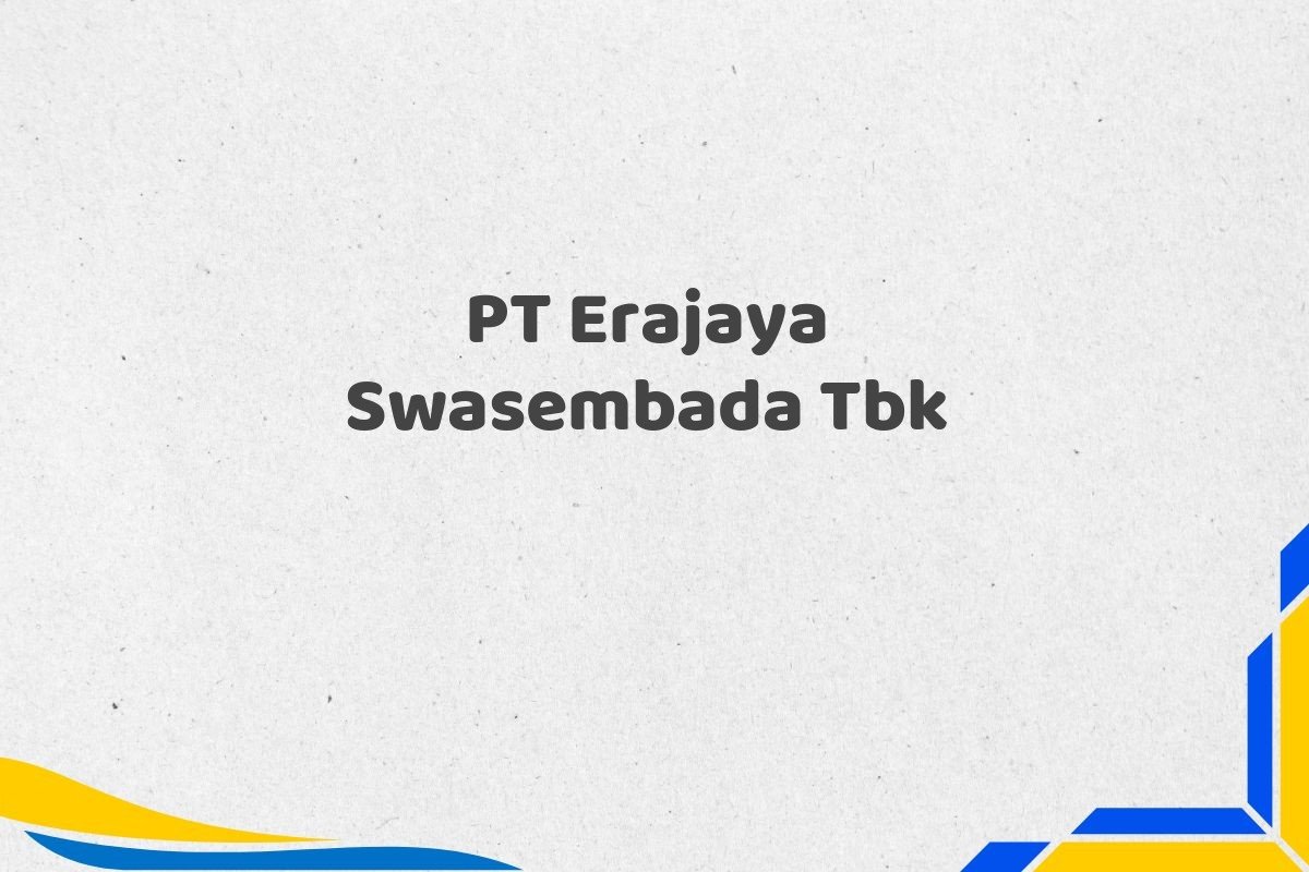 PT Erajaya Swasembada Tbk