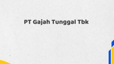 PT Gajah Tunggal Tbk