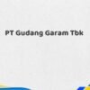 PT Gudang Garam Tbk Tahun 2025 Terkini Paling Valid