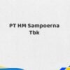 PT HM Sampoerna Tbk Tahun 2025 Update Paling Lengkap
