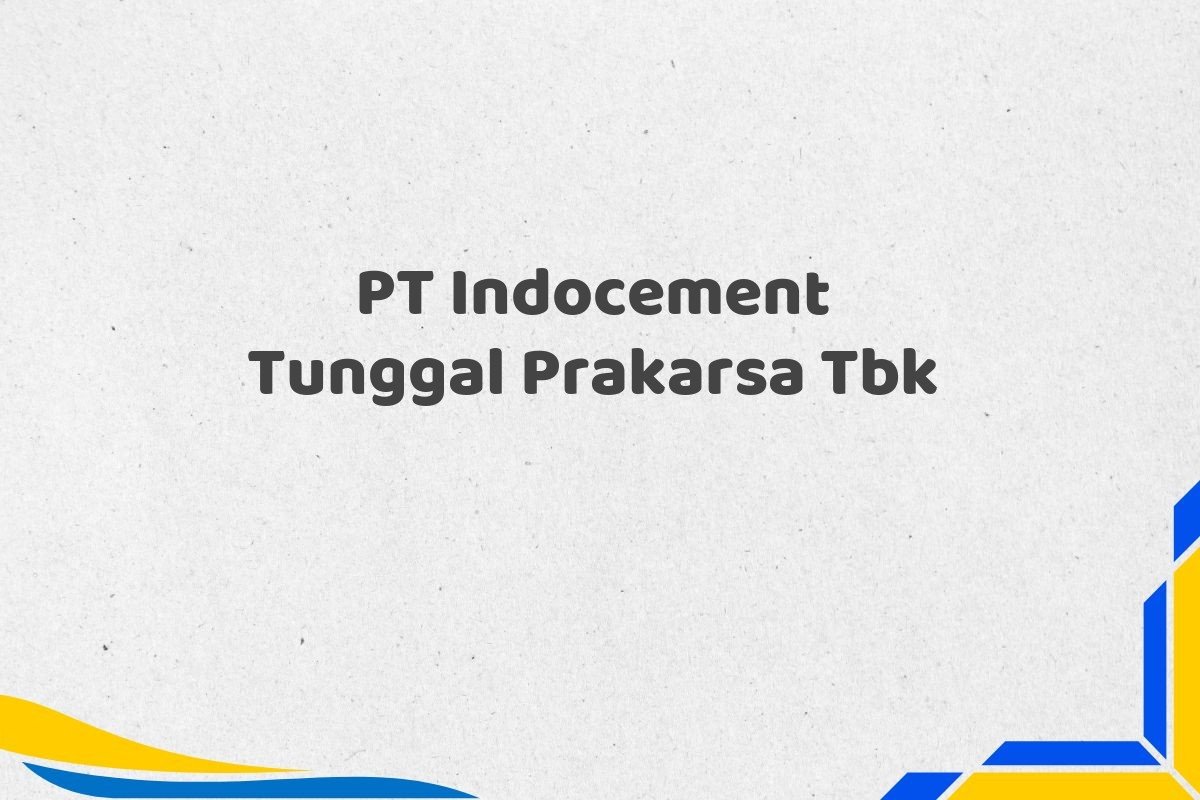 PT Indocement Tunggal Prakarsa Tbk