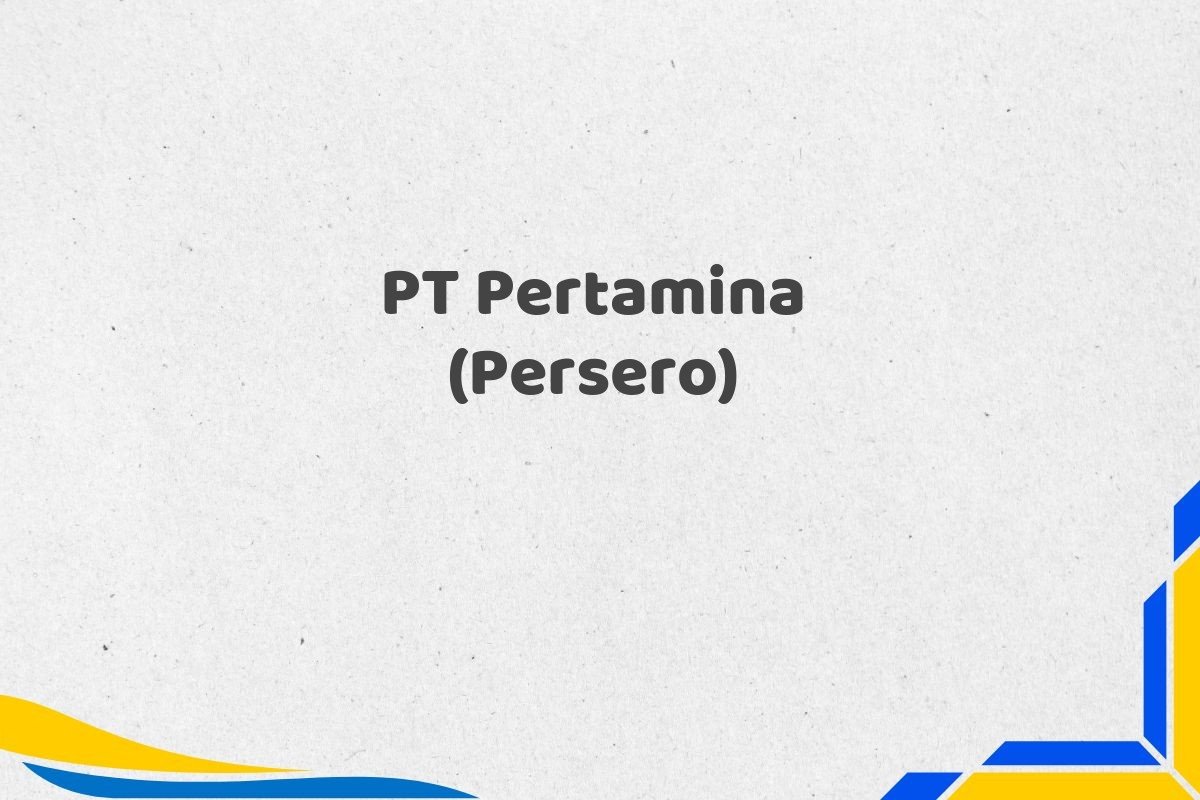 PT Pertamina (Persero)