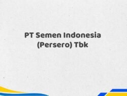 PT Semen Indonesia (Persero) Tbk Tahun 2025 Valid Diperbarui