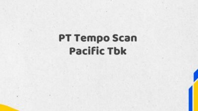 PT Tempo Scan Pacific Tbk