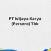 PT Wijaya Karya (Persero) Tbk Tahun 2025 Update