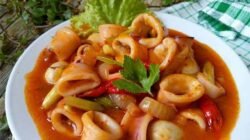 Resep Cumi Saus Padang