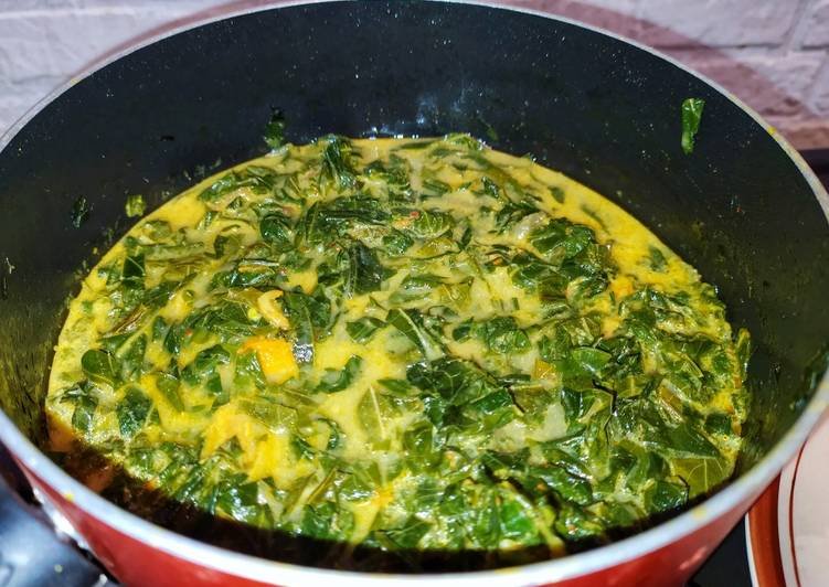 Resep Daun Singkong Santan