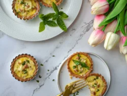Resep Quiche Lorraine Mini Lezat Mudah Siap dalam 30 Menit!