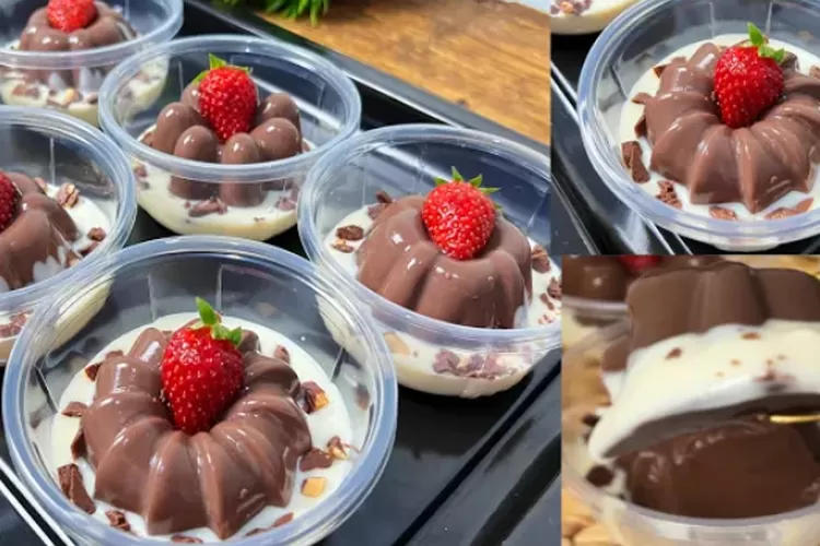 Resep Vla Puding Lembut Anti Gagal! Bikin Nagih