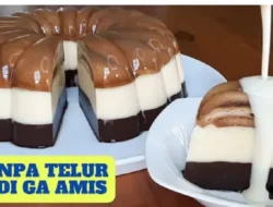 Resep Vla Puding Lembut Tanpa Telur Mudah Anti Gagal!