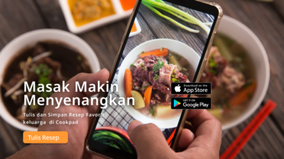 cara menulis resep masakan