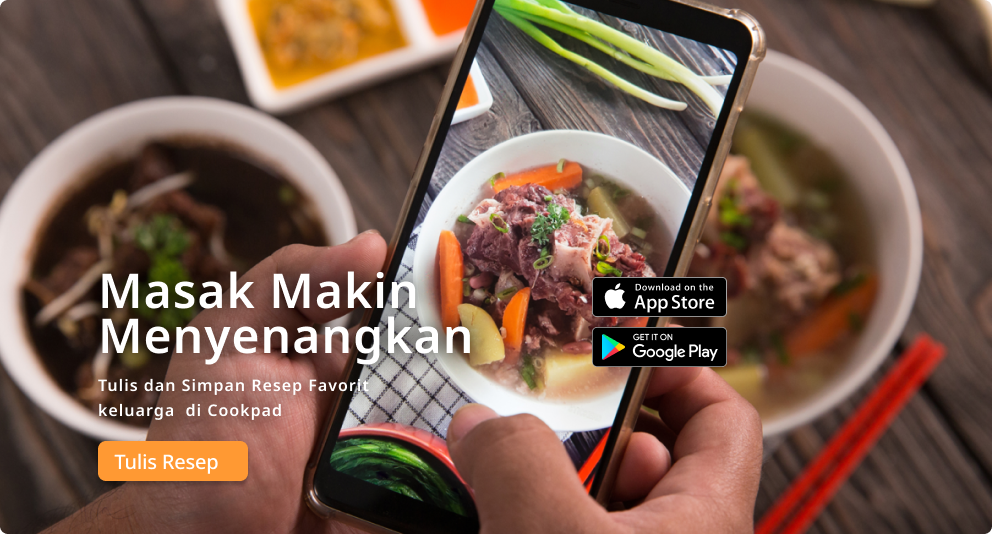 cara menulis resep masakan