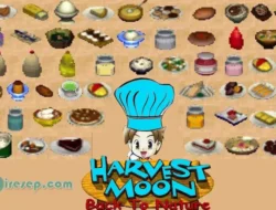 Rahasia Chef Harvest Moon Resep Masakan Lengkap Cheat!