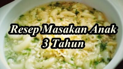resep masakan anak 3 tahun