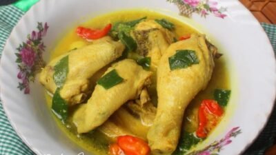 resep masakan ayam berkuah