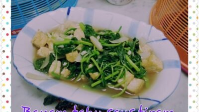 resep masakan bayam