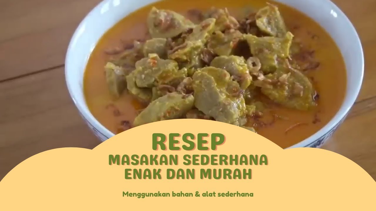 resep masakan berkuah simple