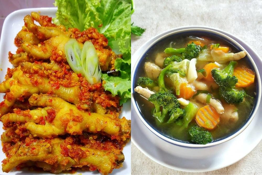 resep masakan ceker ayam