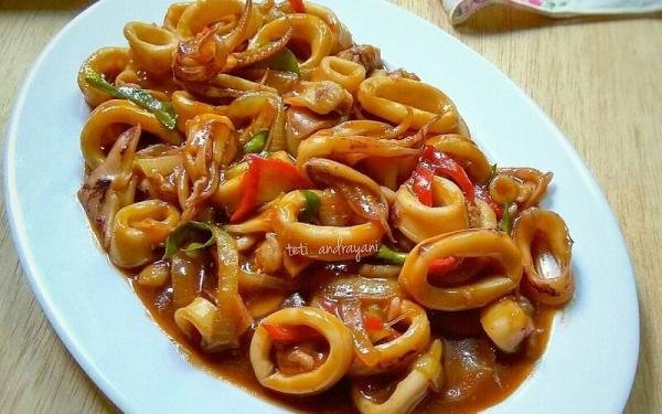 Resep Cumi Saus Tiram Anti Gagal Lembut Gurih Bikin Nagih!