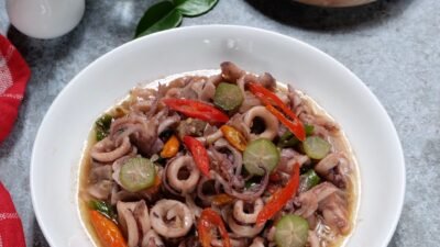 resep masakan cumi saus tiram