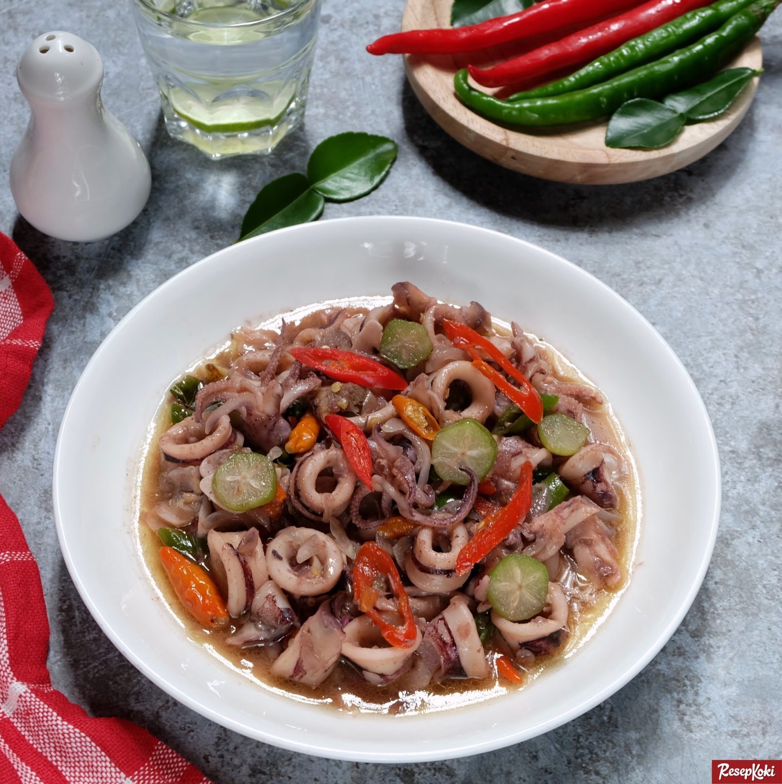 resep masakan cumi saus tiram