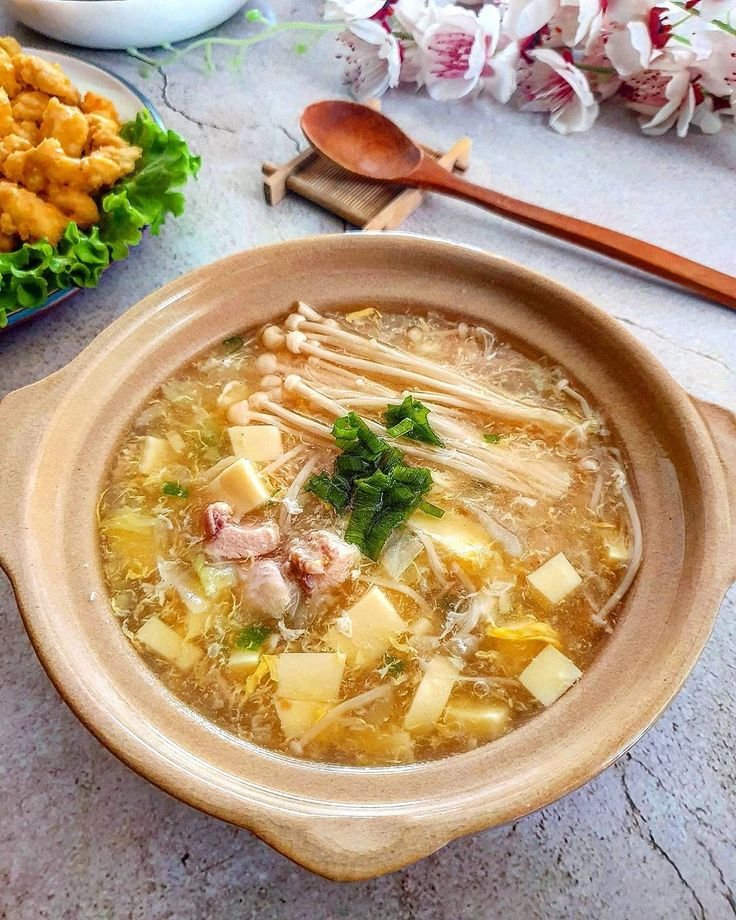 resep masakan dari jamur enoki